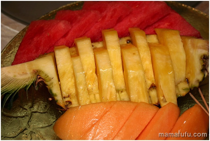 fruit plate.jpg - wedding banquet, new york, usa